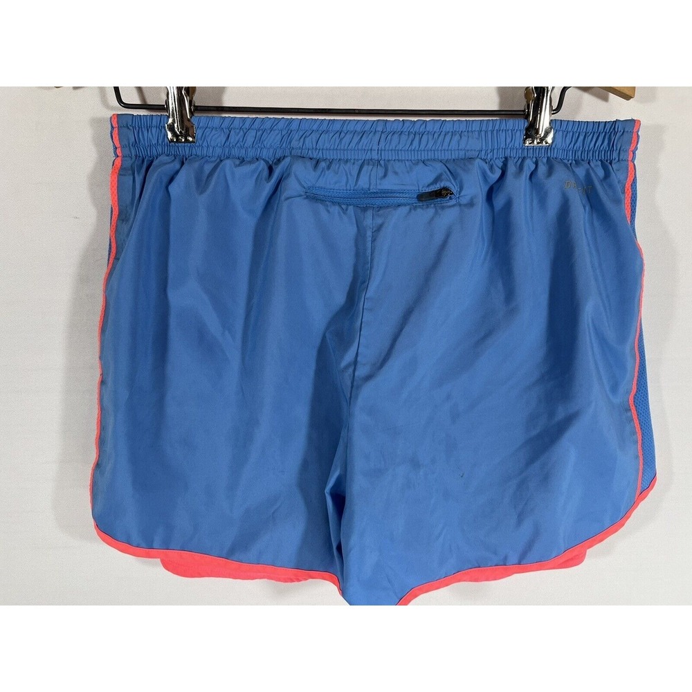 Nike Dri Fit Shorts Womens M Blue Peach Athletic Running - Picture 3 of 12